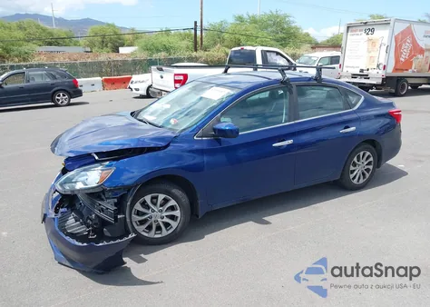 2019 Nissan Sentra Sv из США, поврежденный, VIN 3N1AB7AP1KY327456